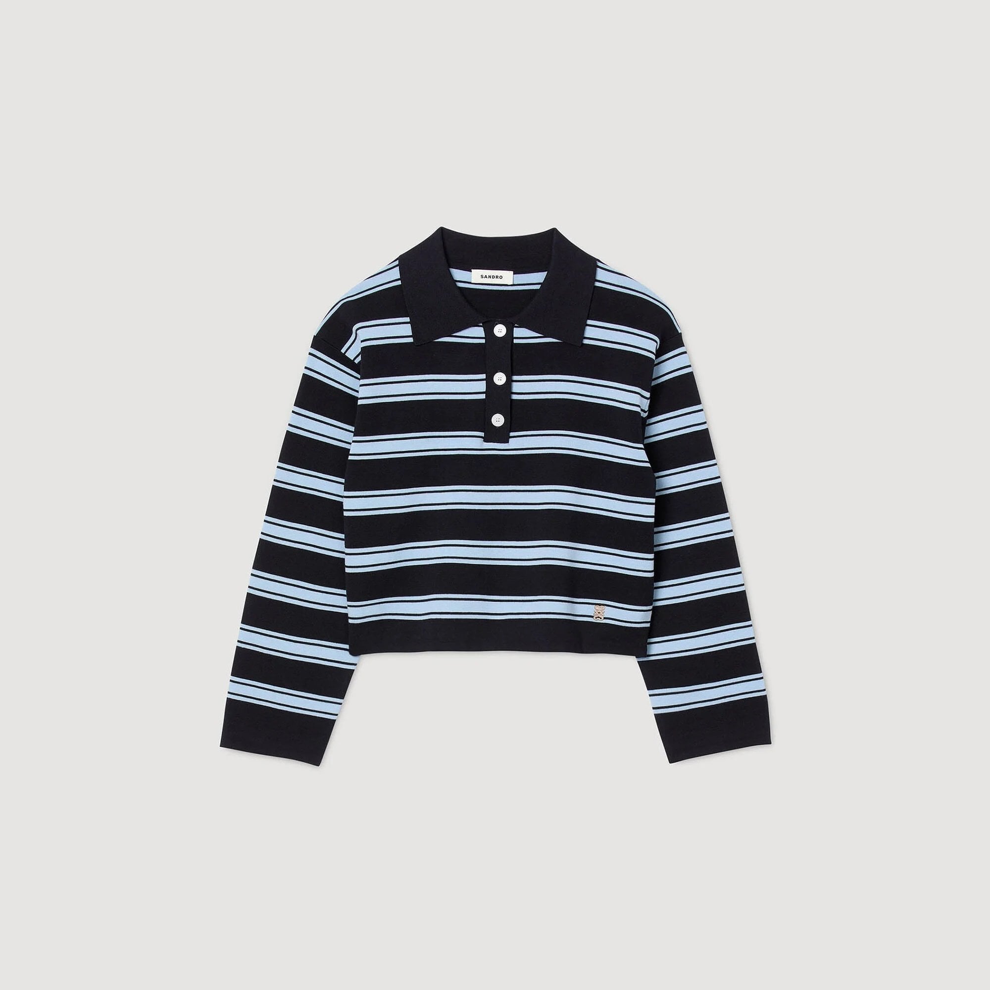 Sandro striped polo