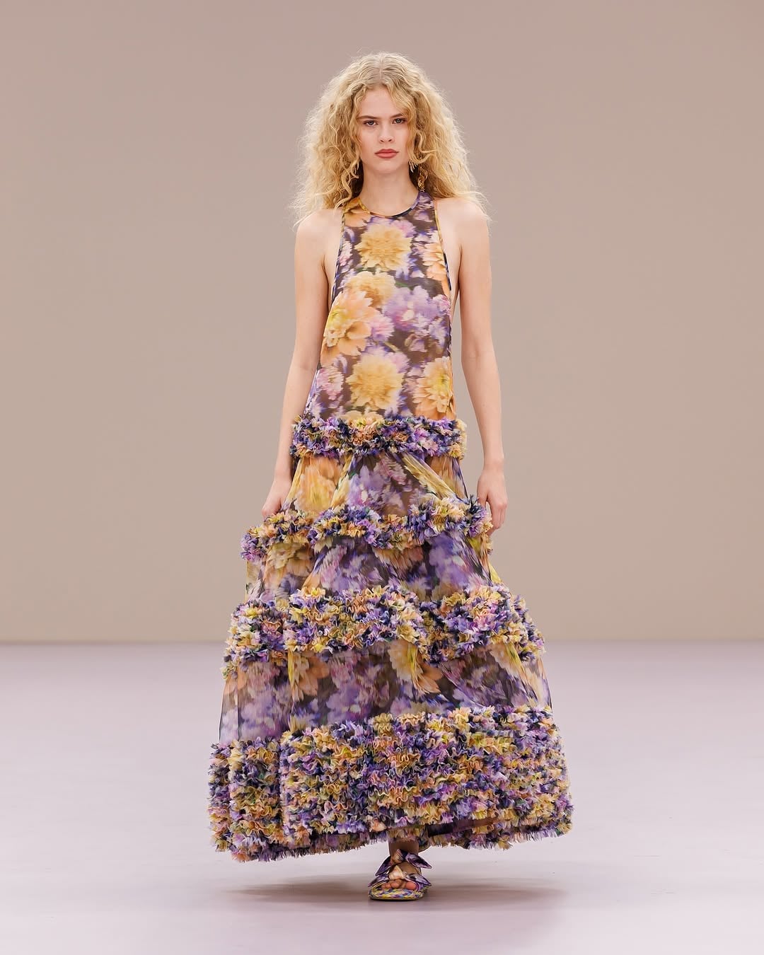 Zimmerman floral relief dress