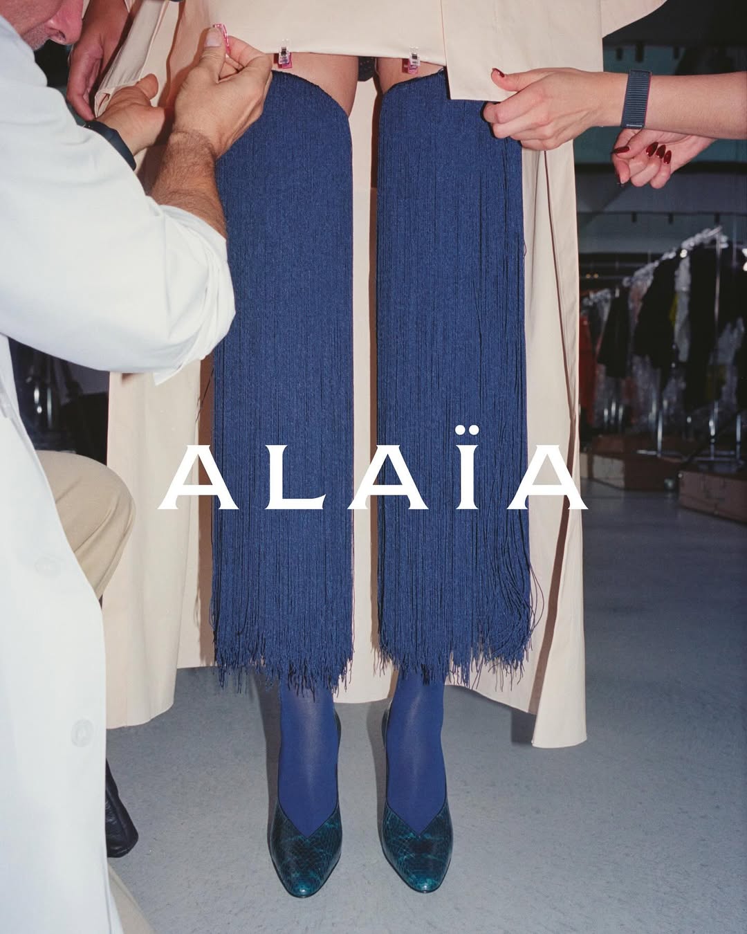 Spring Summer 2026 Alaïa fringe trend collection