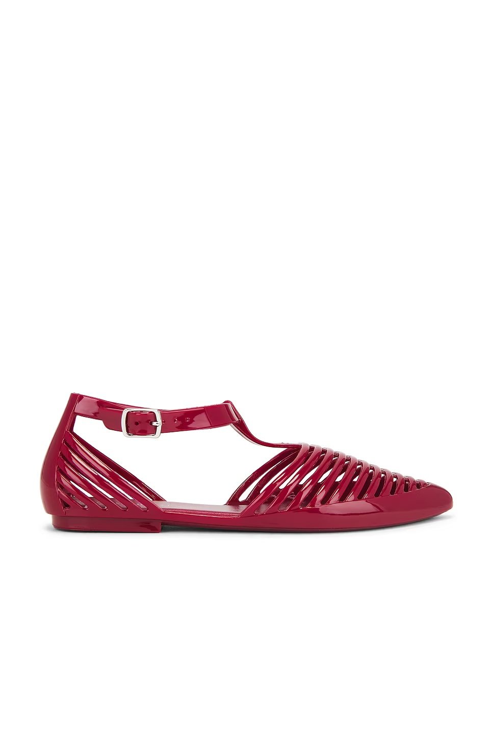 Jelly shoes make a comeback in spring trends? 20 Red jelly shoes by Jeffrey Campbell
