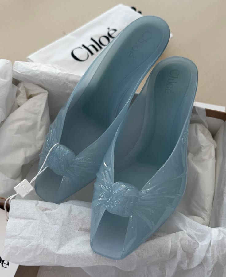Jelly shoes make a comeback in spring trends? 9 Chloé jelly mules SS26