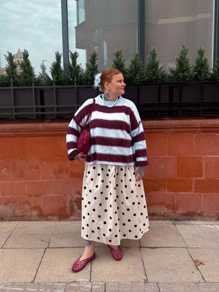 The polka dot print is back like never before! 6 Printed patterns and stripes look