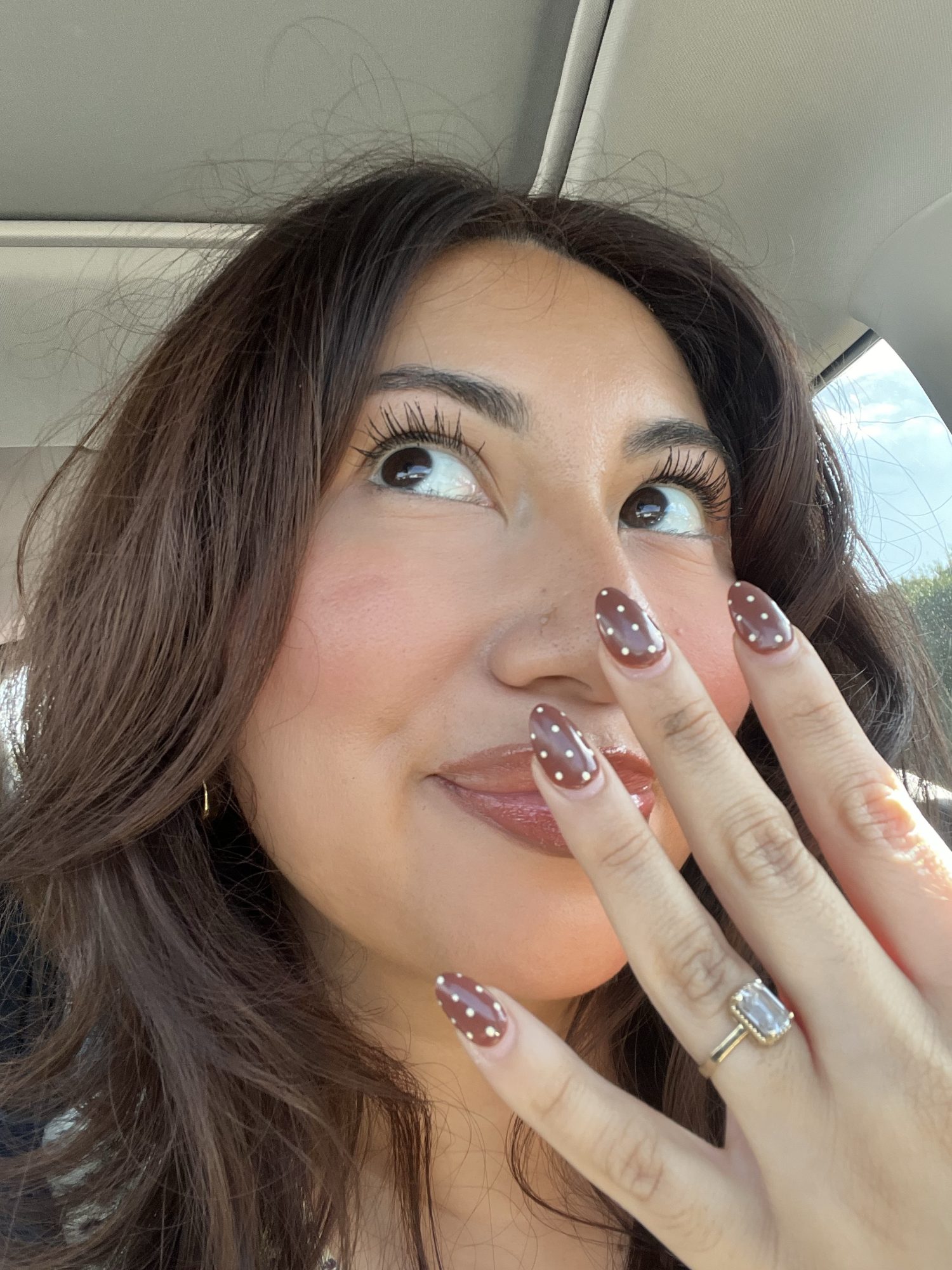 The polka dot print is back like never before! 38 Polka dot manicure