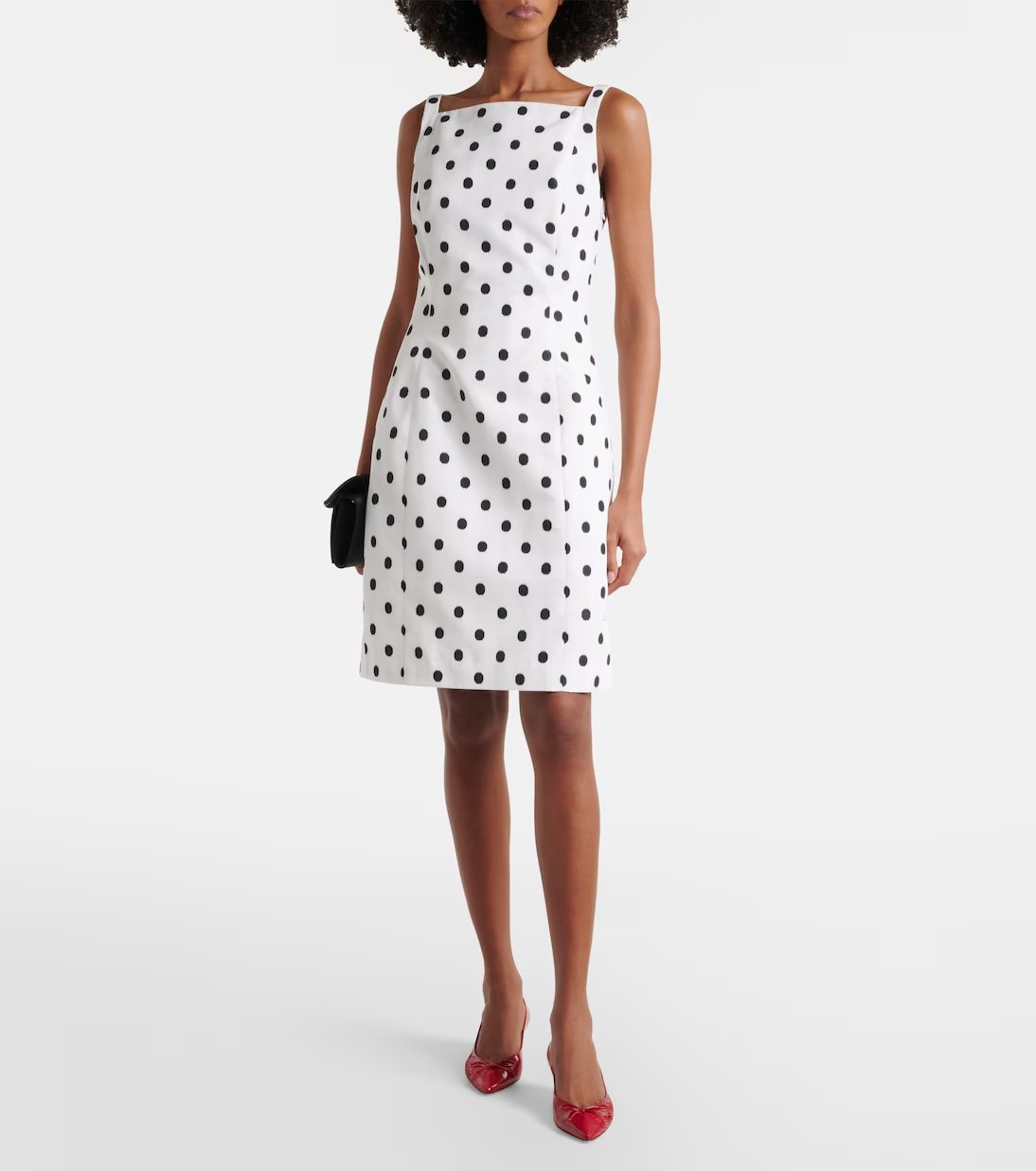 The polka dot print is back like never before! 12 Short polka dot dress by Patou