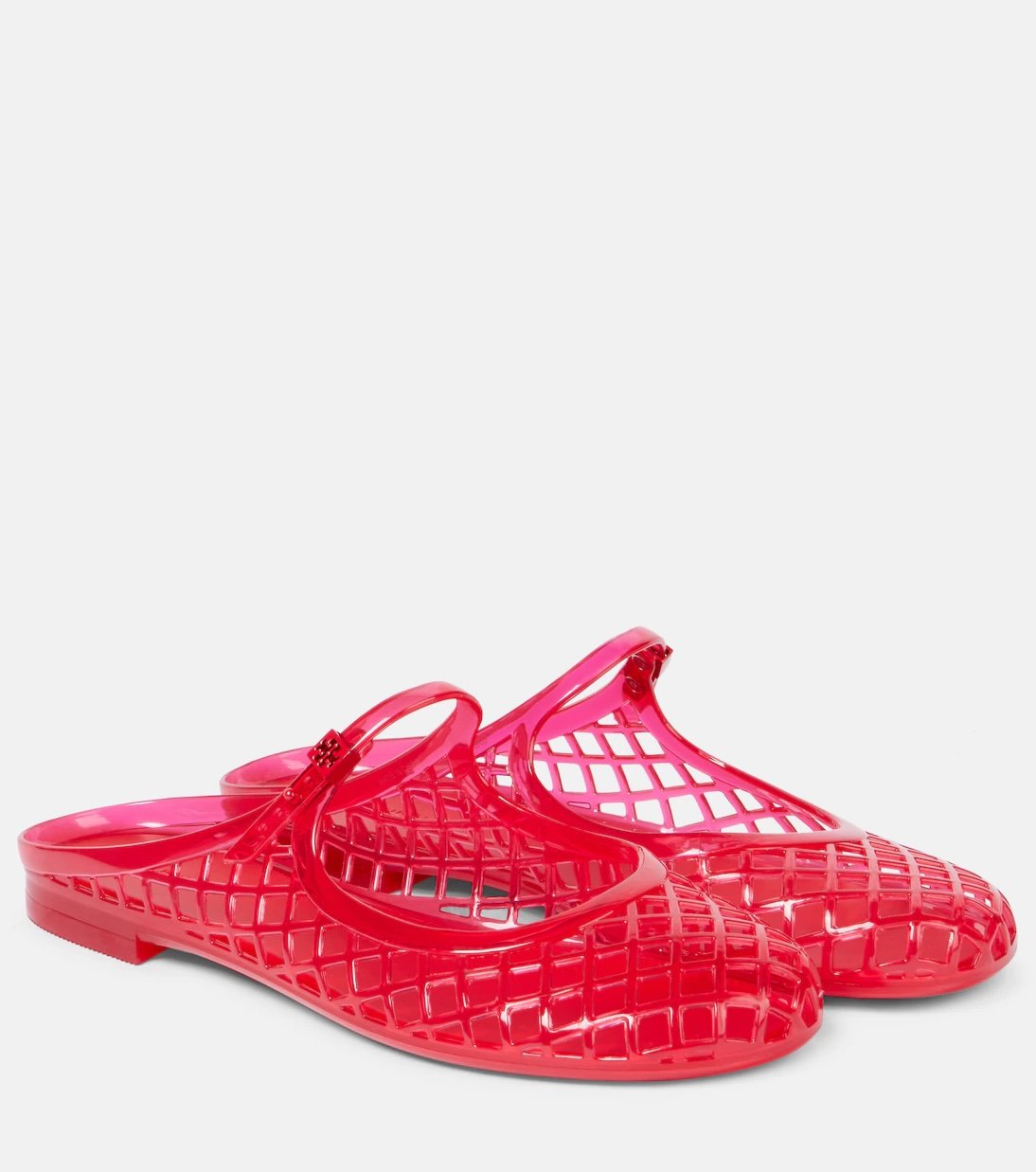 Jelly shoes make a comeback in spring trends? 24 Jelly Mary Jane mules Mellow by Tory Burch