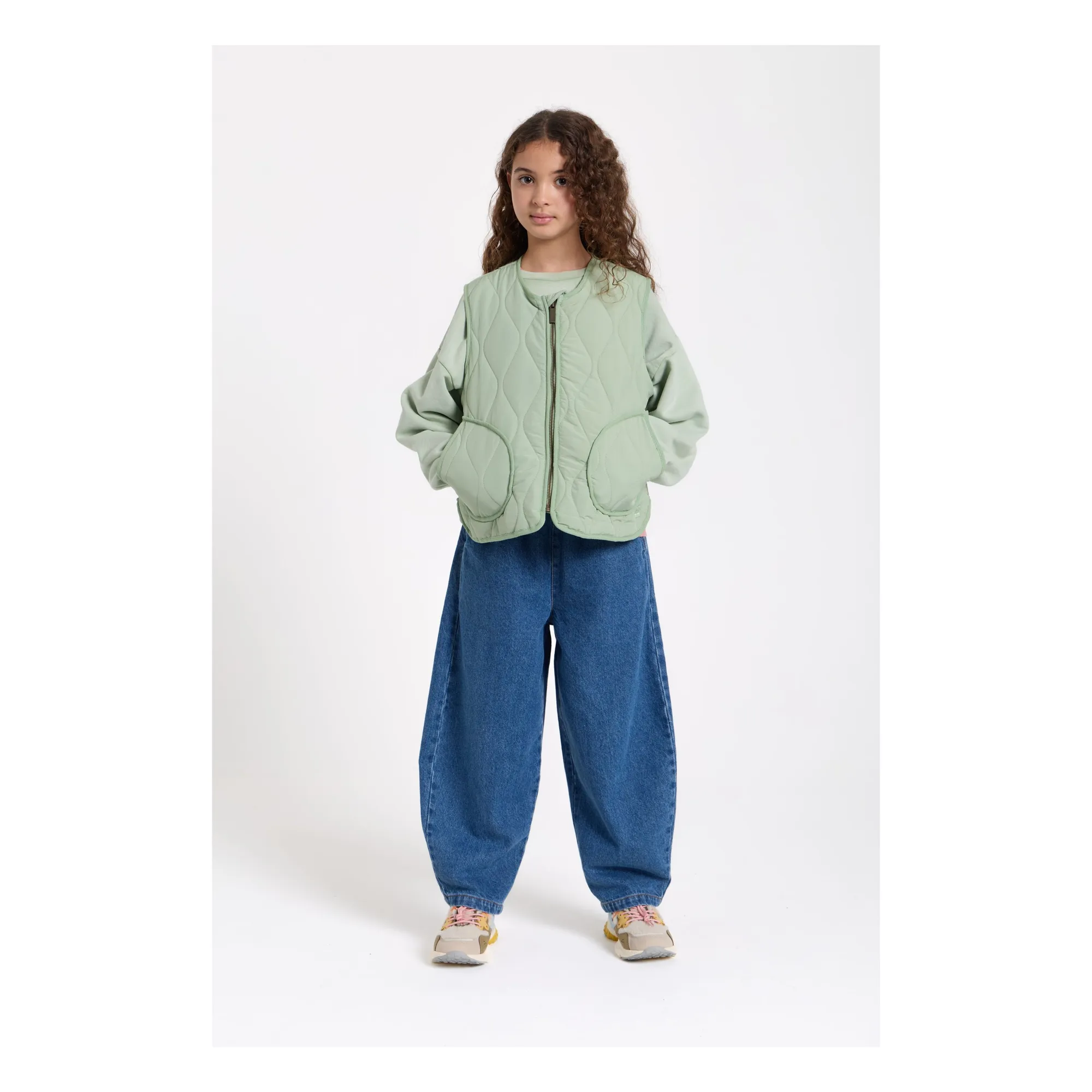 Childrens' Colors Spring 2026: How to Incorporate Sage Green and Terracotta into Kids' Wardrobe 3 vert sauge kids