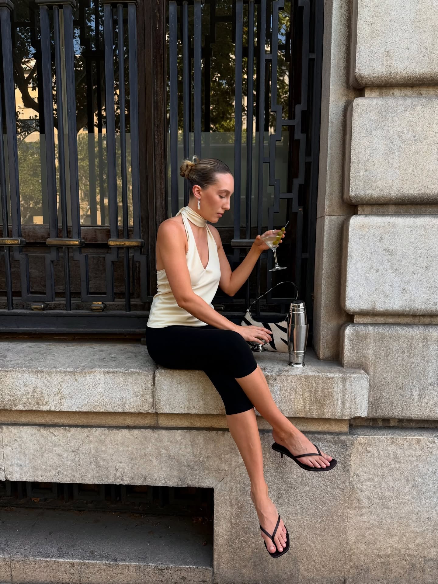 The Elegant Return of Capri Pants 18 Evening outfit with capri pants
