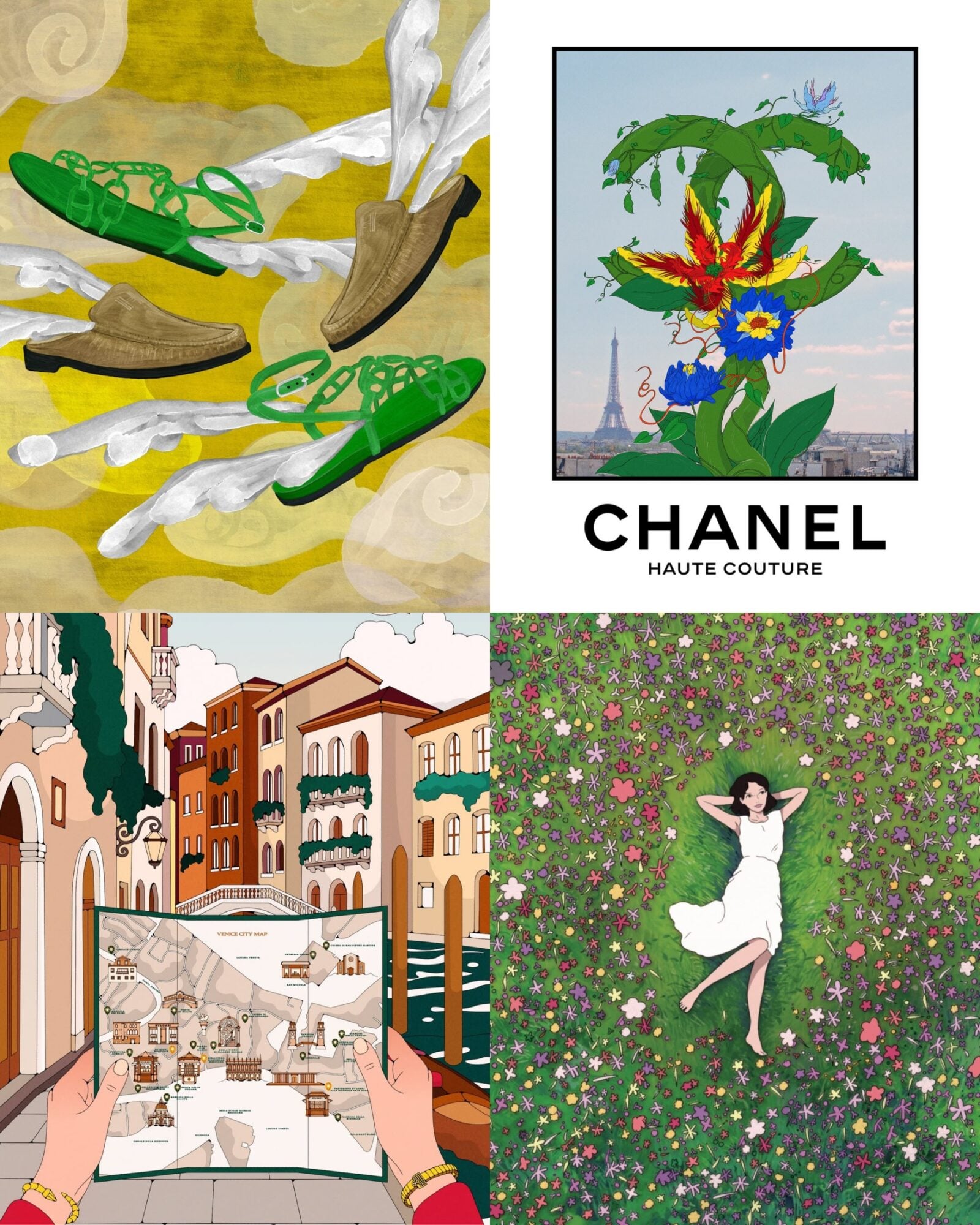animation et luxe communication dior hermes 1
