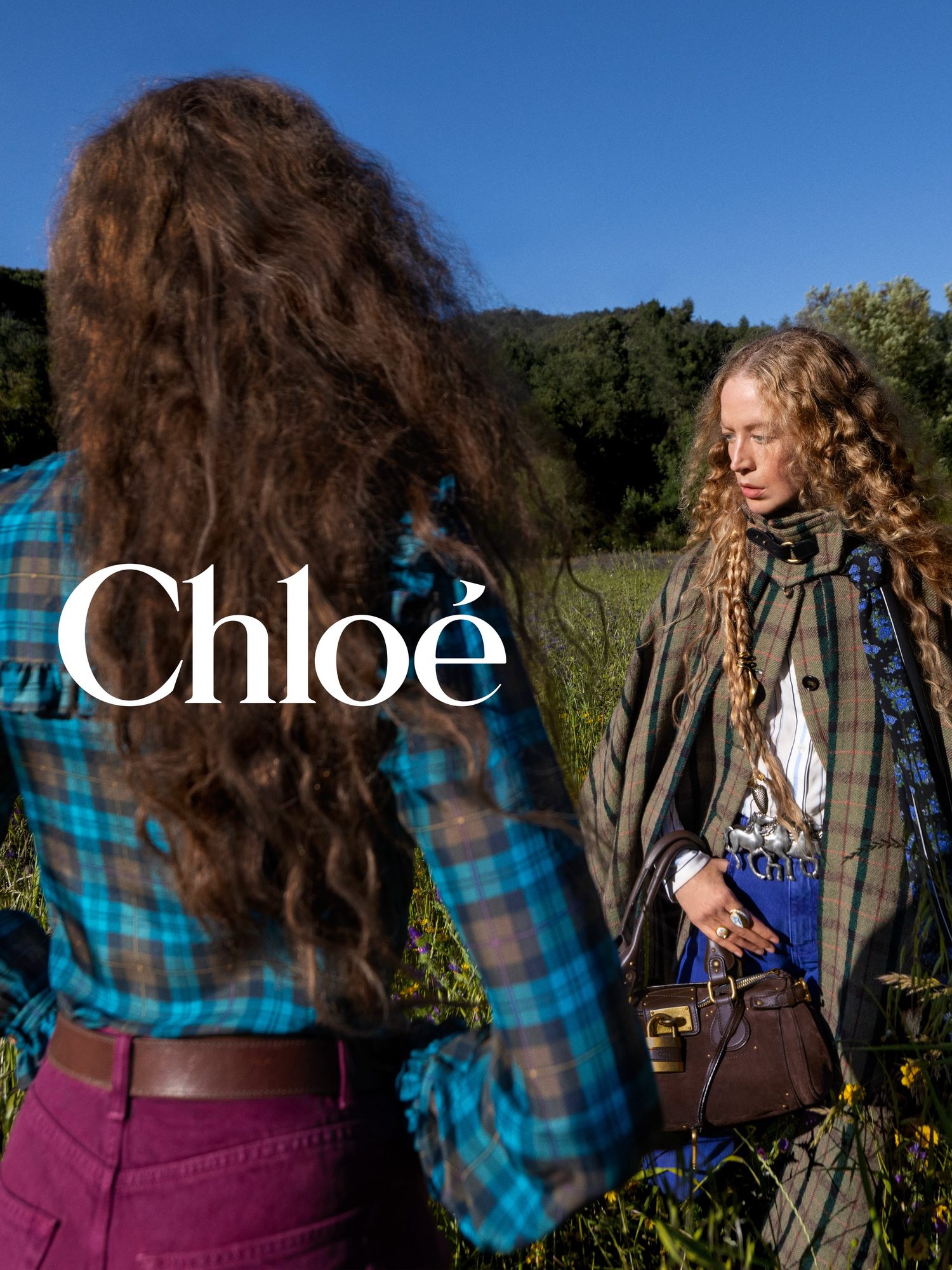 Tartan and Argyle as Signature Patterns This Autumn 2 Chloé FW26 tartan shirt