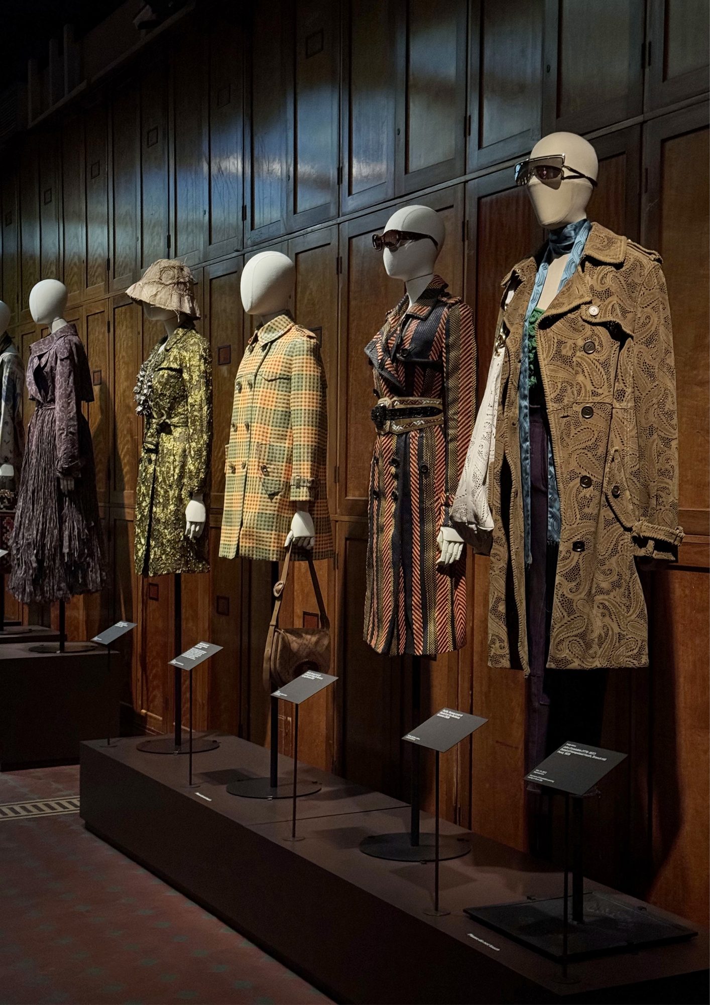 The Burberry Trench: Crafting an Icon - the meeting at the V&A Museum 12 Burberry trench collection exhibition London